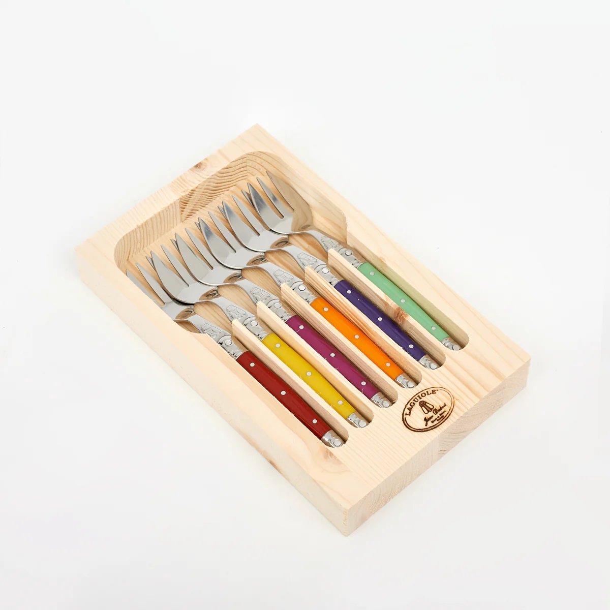 Boxed Set for 6 Cake Forks - Fruit - Image 6