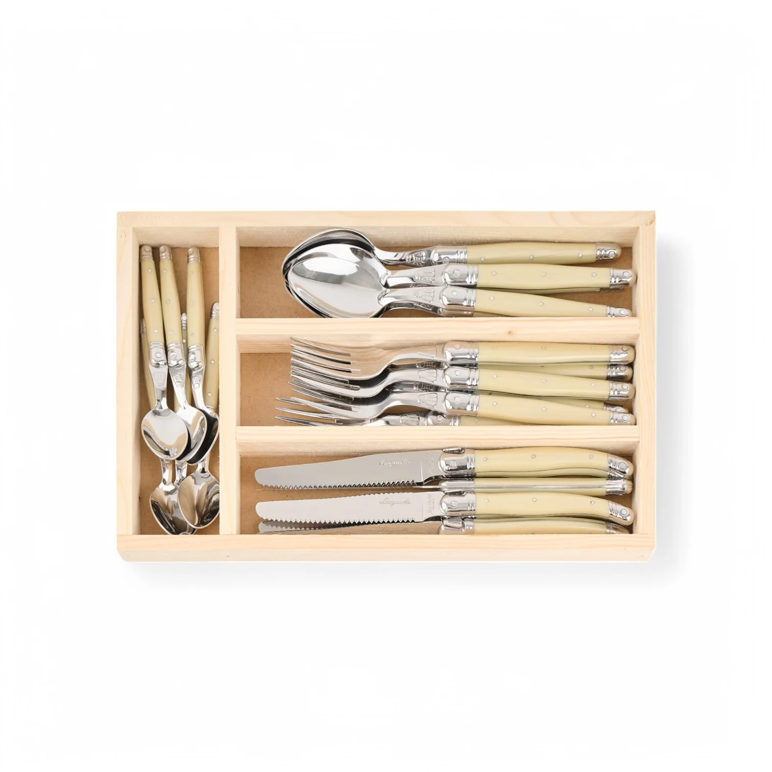 Boxed set for 6 people - Natural