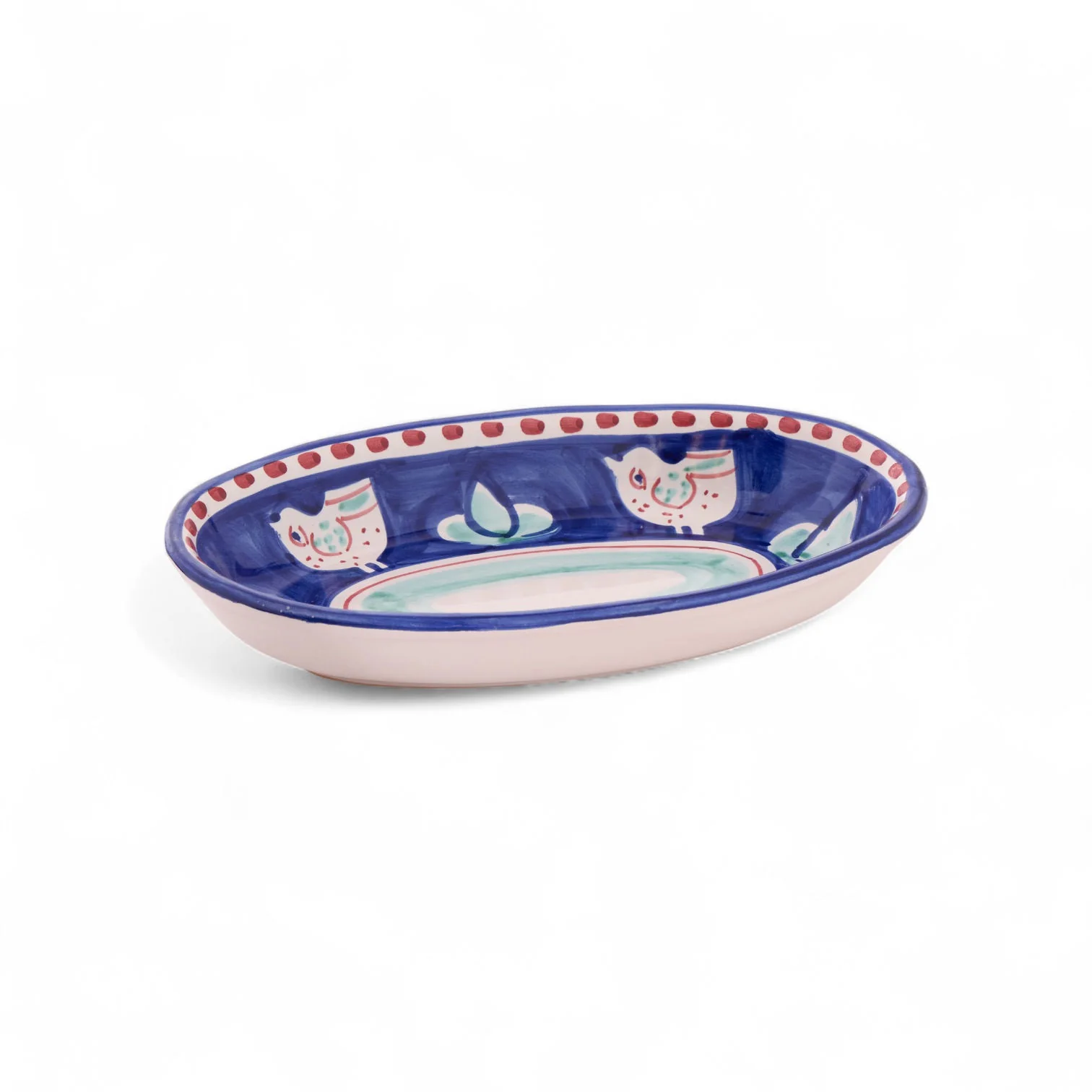 Campagna Colorful Deep Oval Plate - Image 3