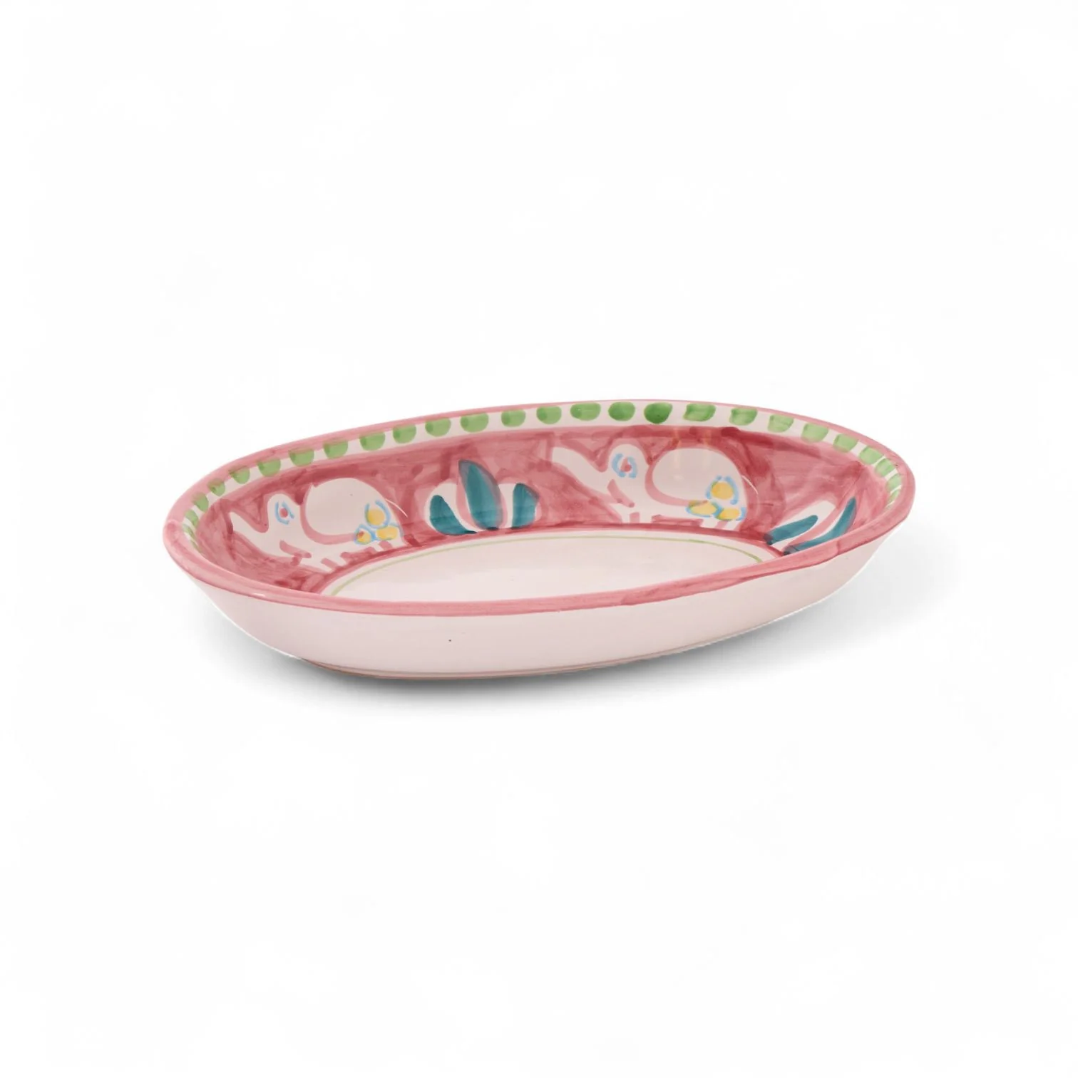 Campagna Colorful Deep Oval Plate - Image 4