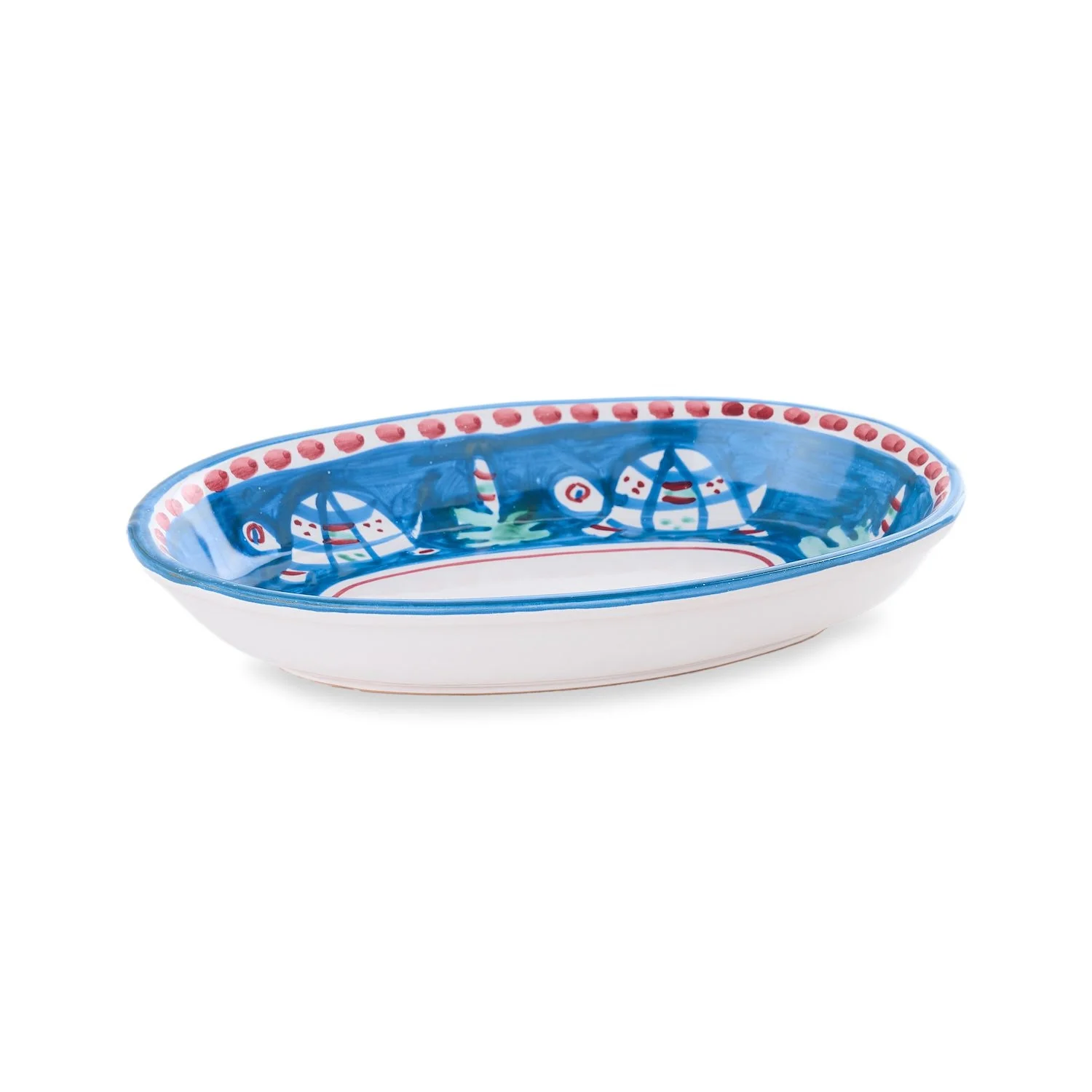 Campagna Colorful Deep Oval Plate - Image 5