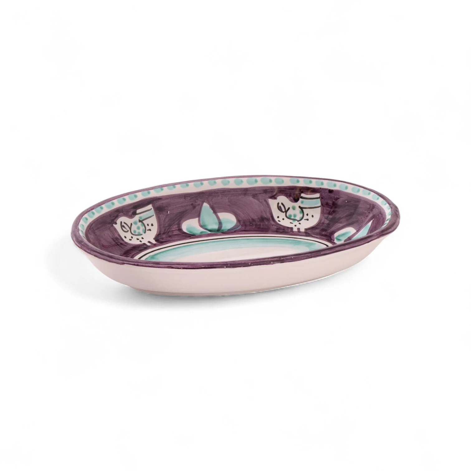 Campagna Colorful Deep Oval Plate - Image 6