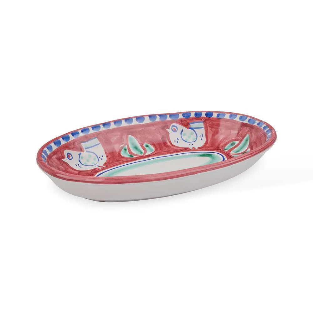 Campagna Colorful Deep Oval Plate - Image 7