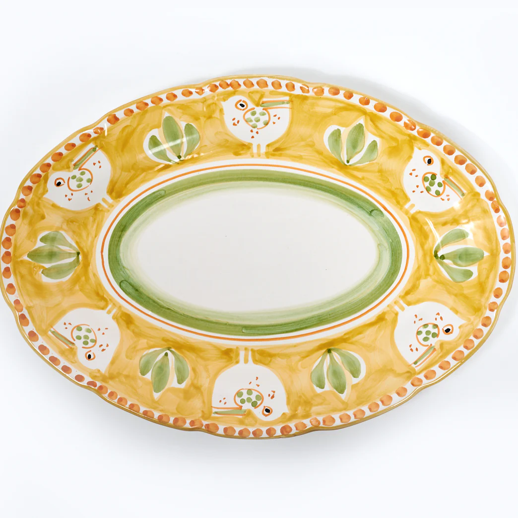 Campagna Colorful Oval Platter Large - Image 5