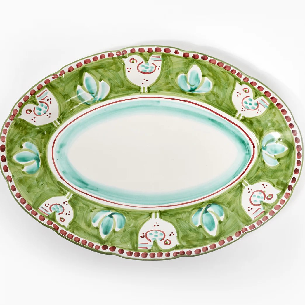Campagna Colorful Oval Platter Large - Image 7