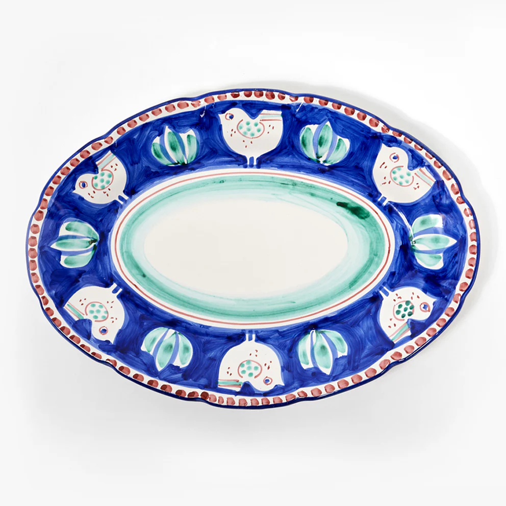 Campagna Colorful Oval Platter Medium - Image 5