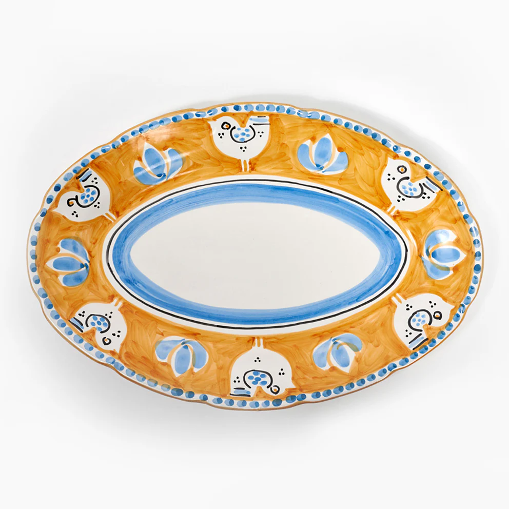 Campagna Colorful Oval Platter Medium - Image 6