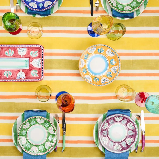 Colored Wine Glasses, Set of 4 - Image 5