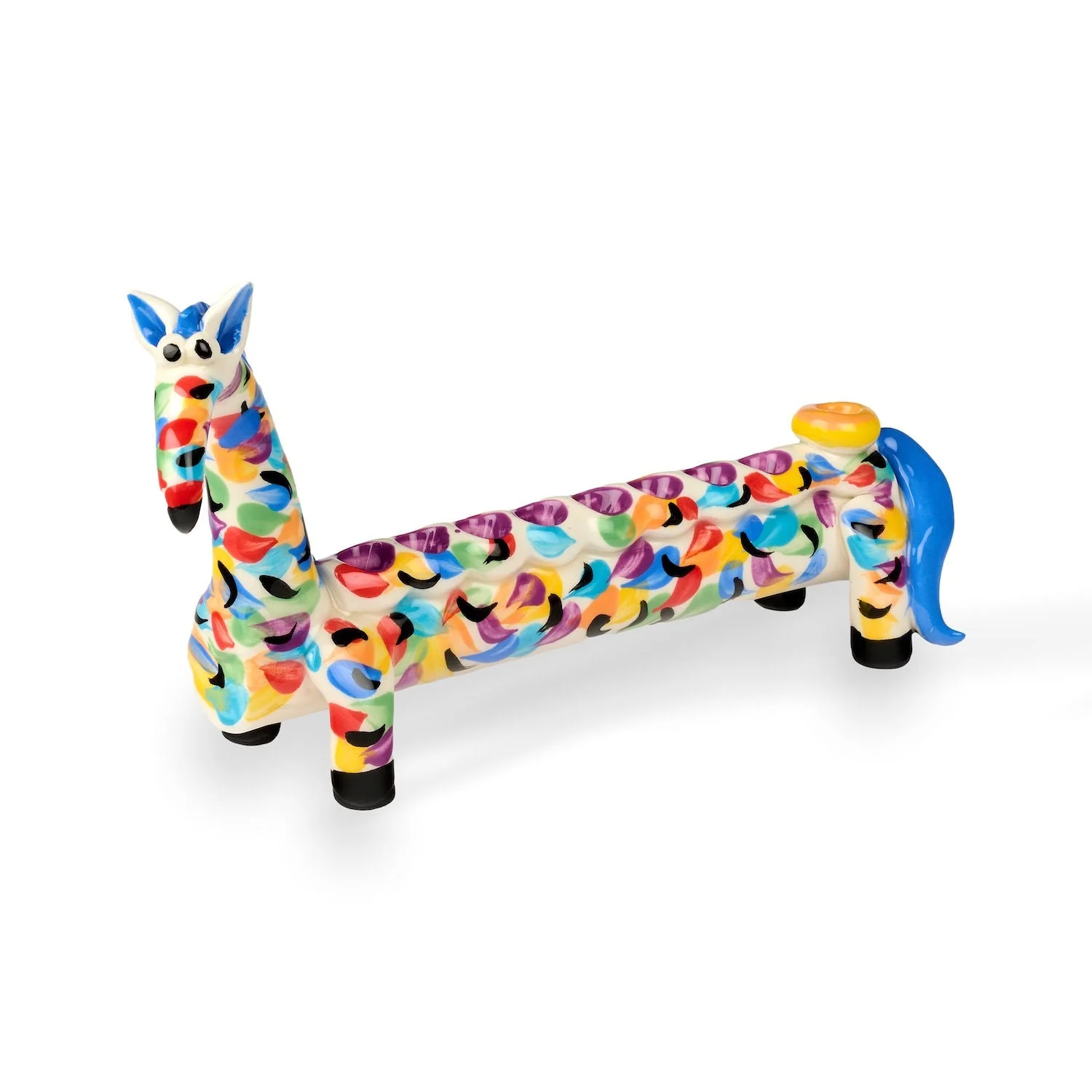 Colorful Hanukkiah Red Dog - Image 6