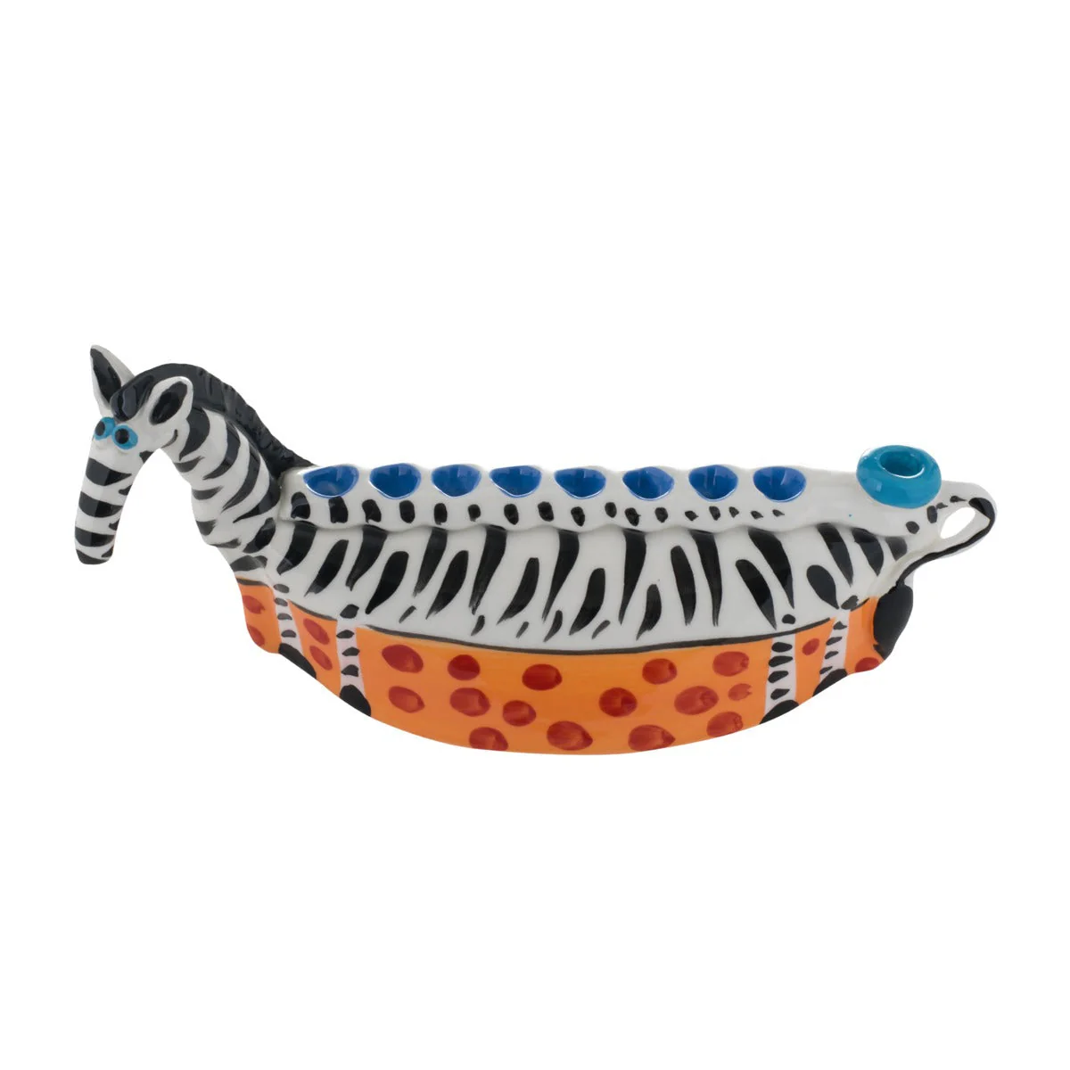 Colorful Hanukkiah Horse - Image 3