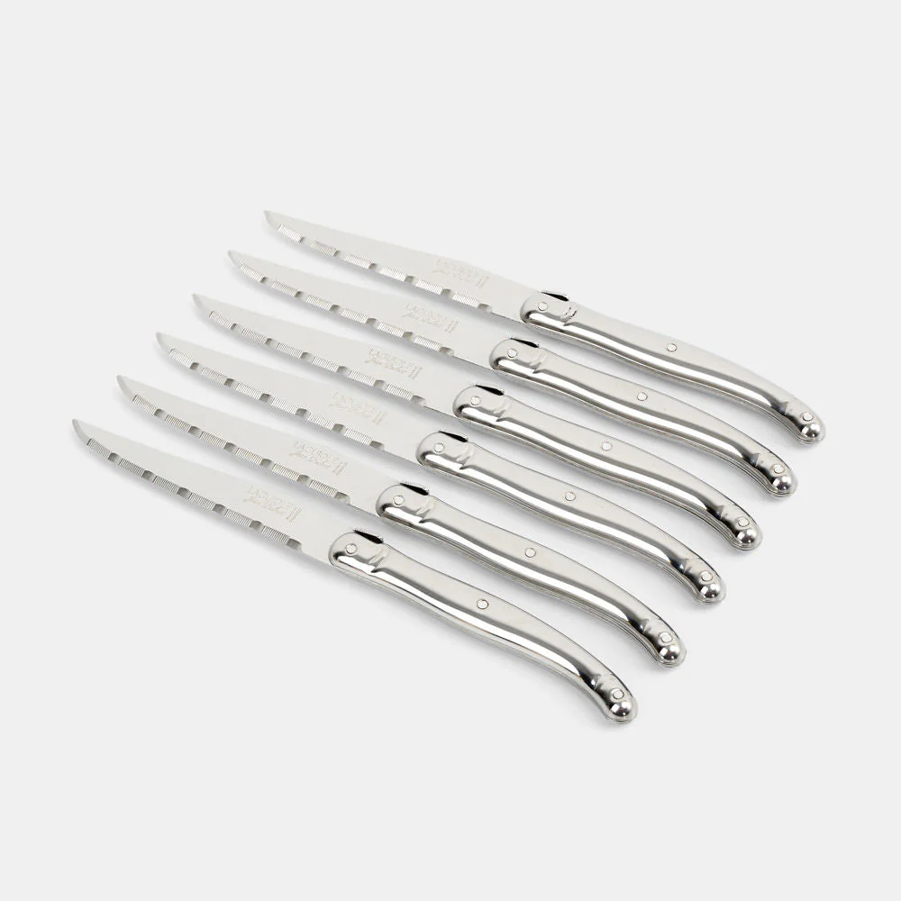 Boxed Set For 6 Stainless Steel Steak Knives - Image 3