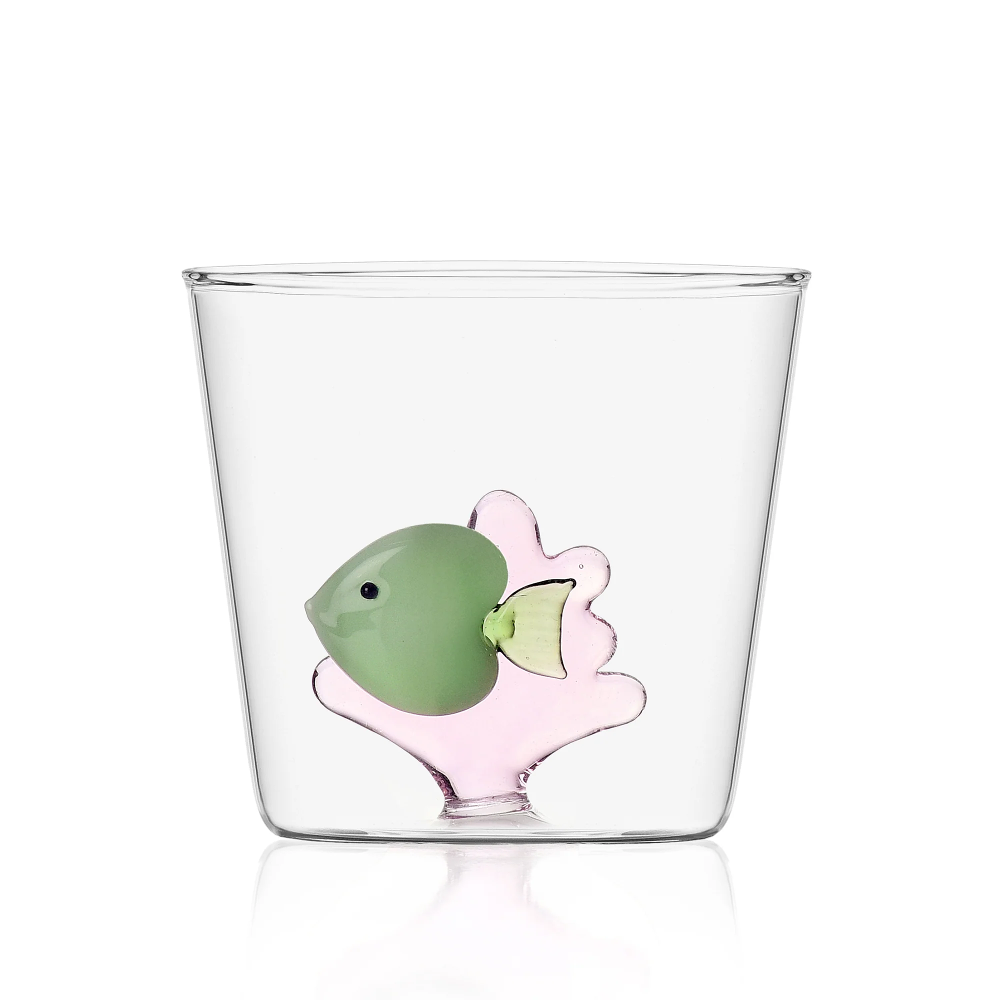 Drinking glass Blue Fish - Image 4