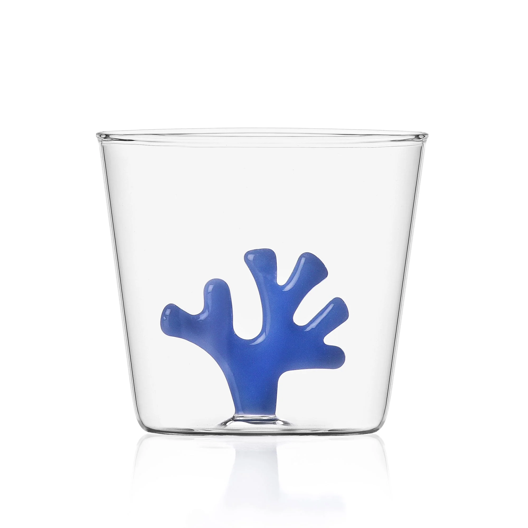 Drinking Glass Green Coral - Image 3