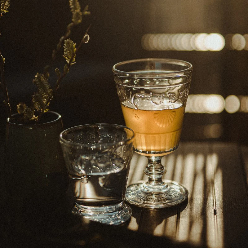 Sea Shell Drinking Glass - Image 3