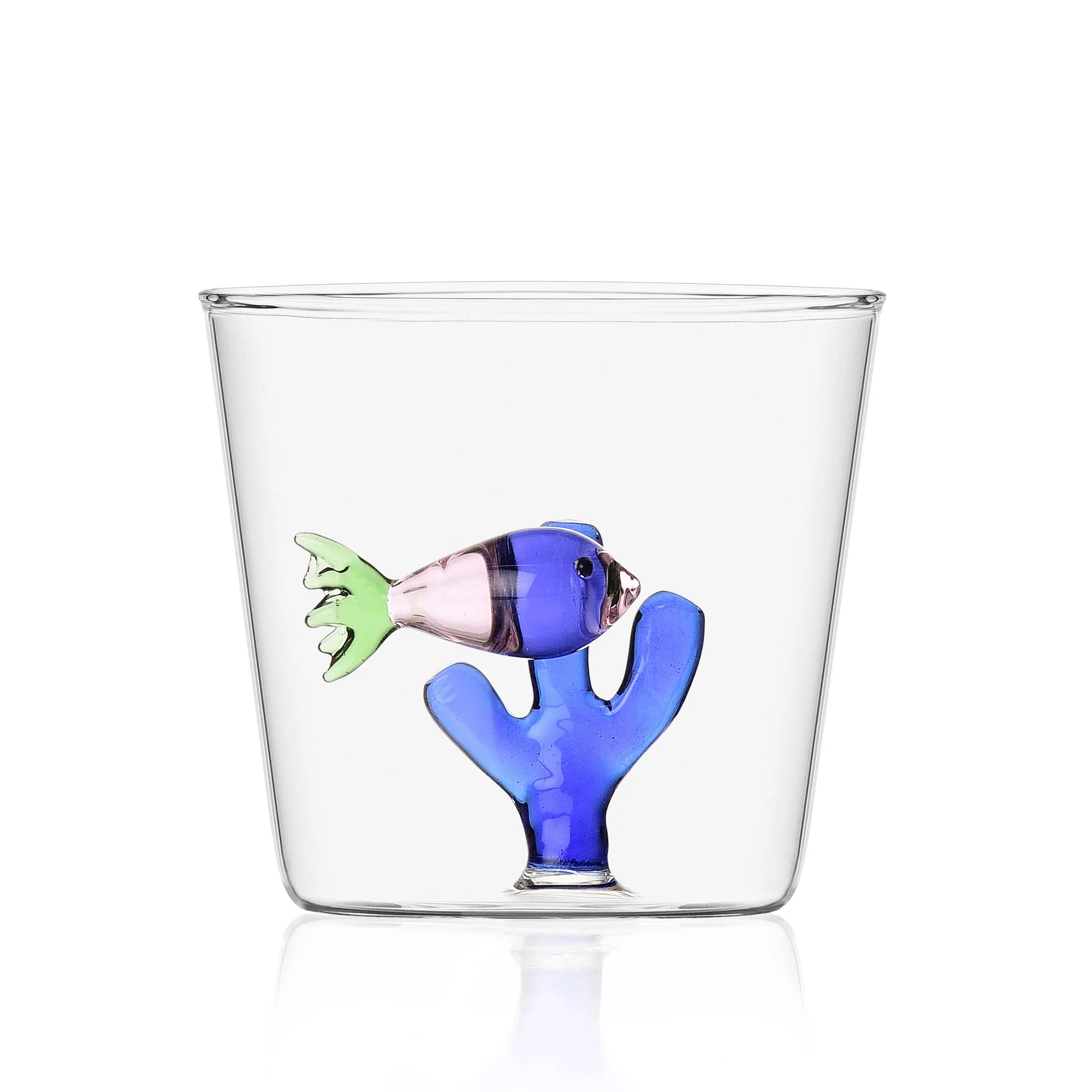Drinking glass Yellow Fish - Image 4