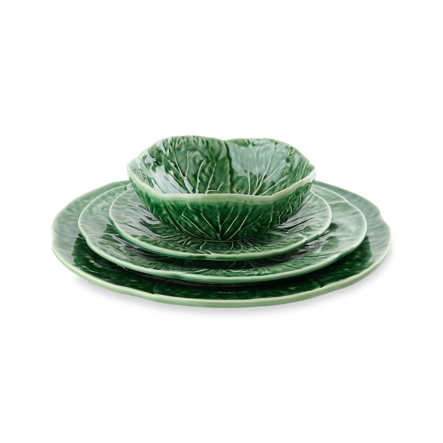 Verde Cabbage Dinner Plate Green - Image 10