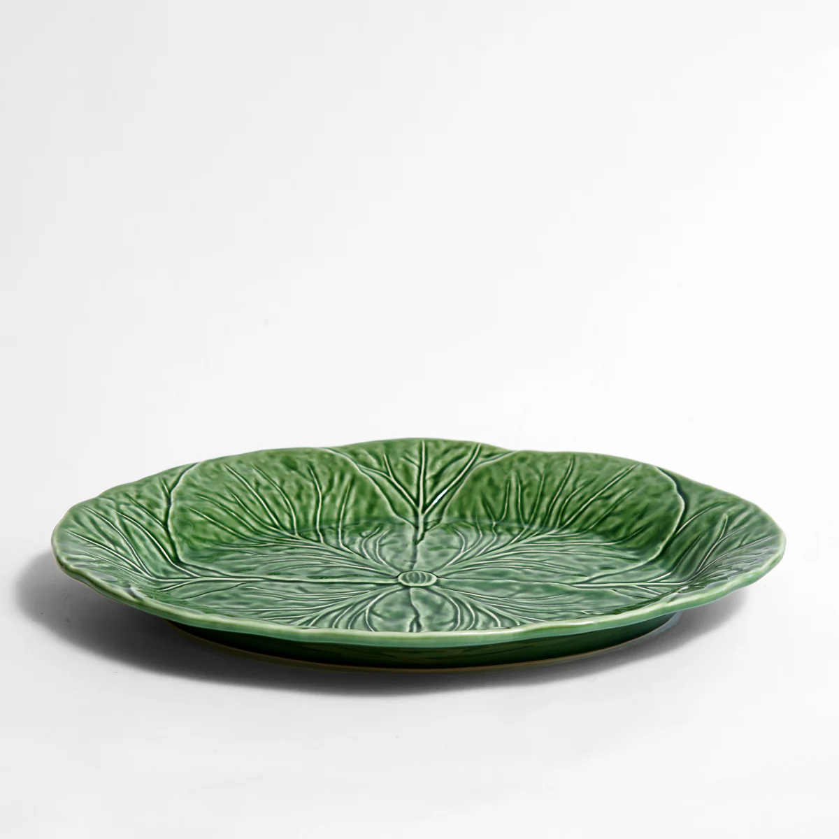 Verde Cabbage Oval Platter 32cm Green - Image 4