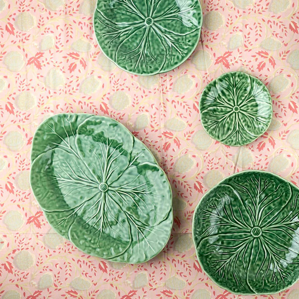 Verde Cabbage Oval Platter 32cm Green - Image 7