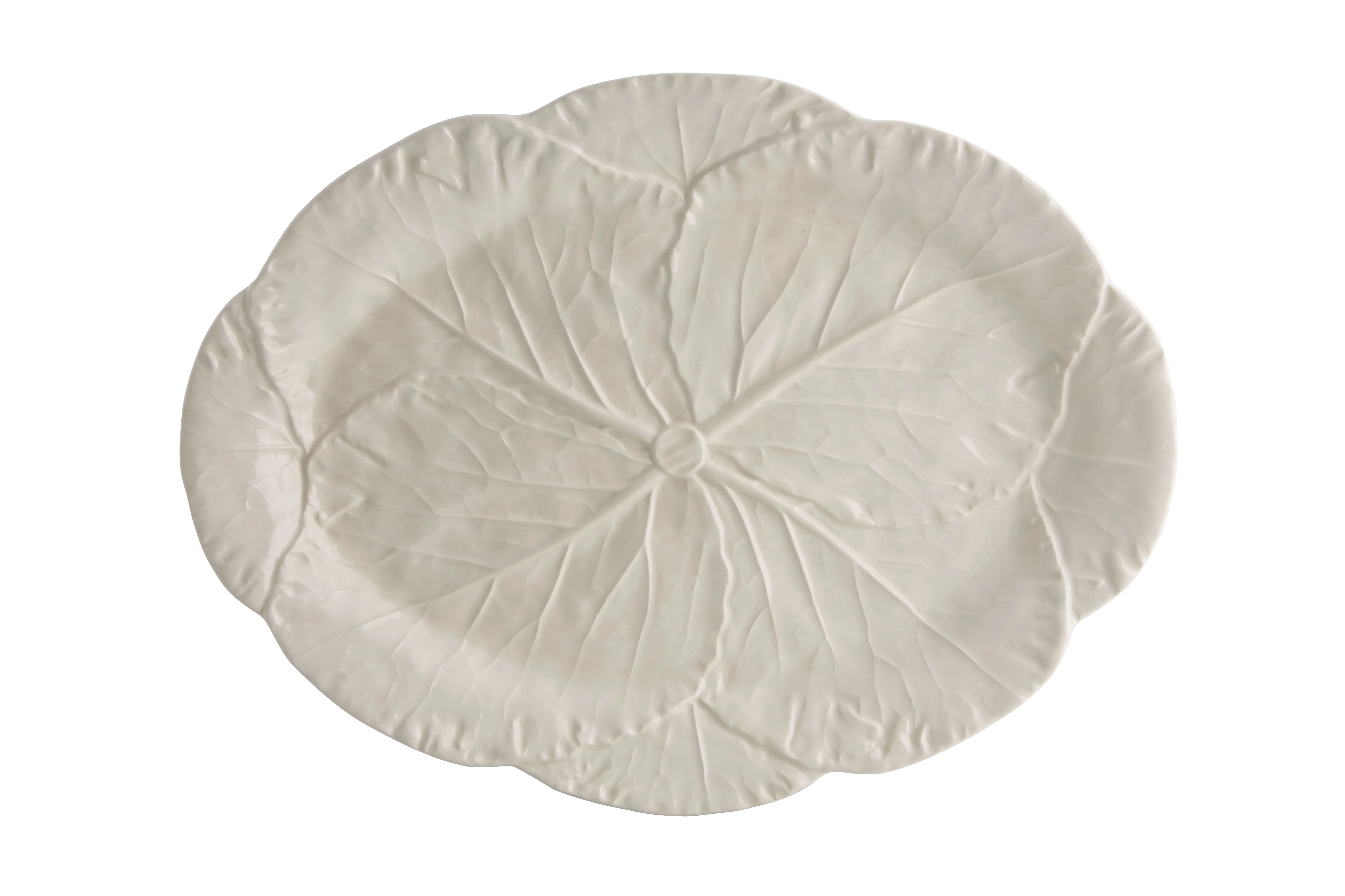Verde Cabbage Oval Platter 32cm Green - Image 8