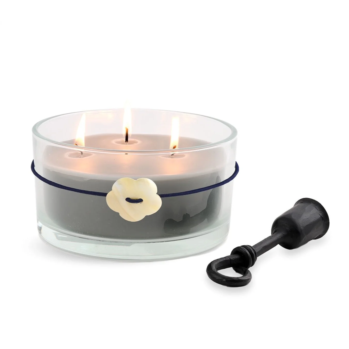 Iron Black Decorative Candle Snuffer - Image 3