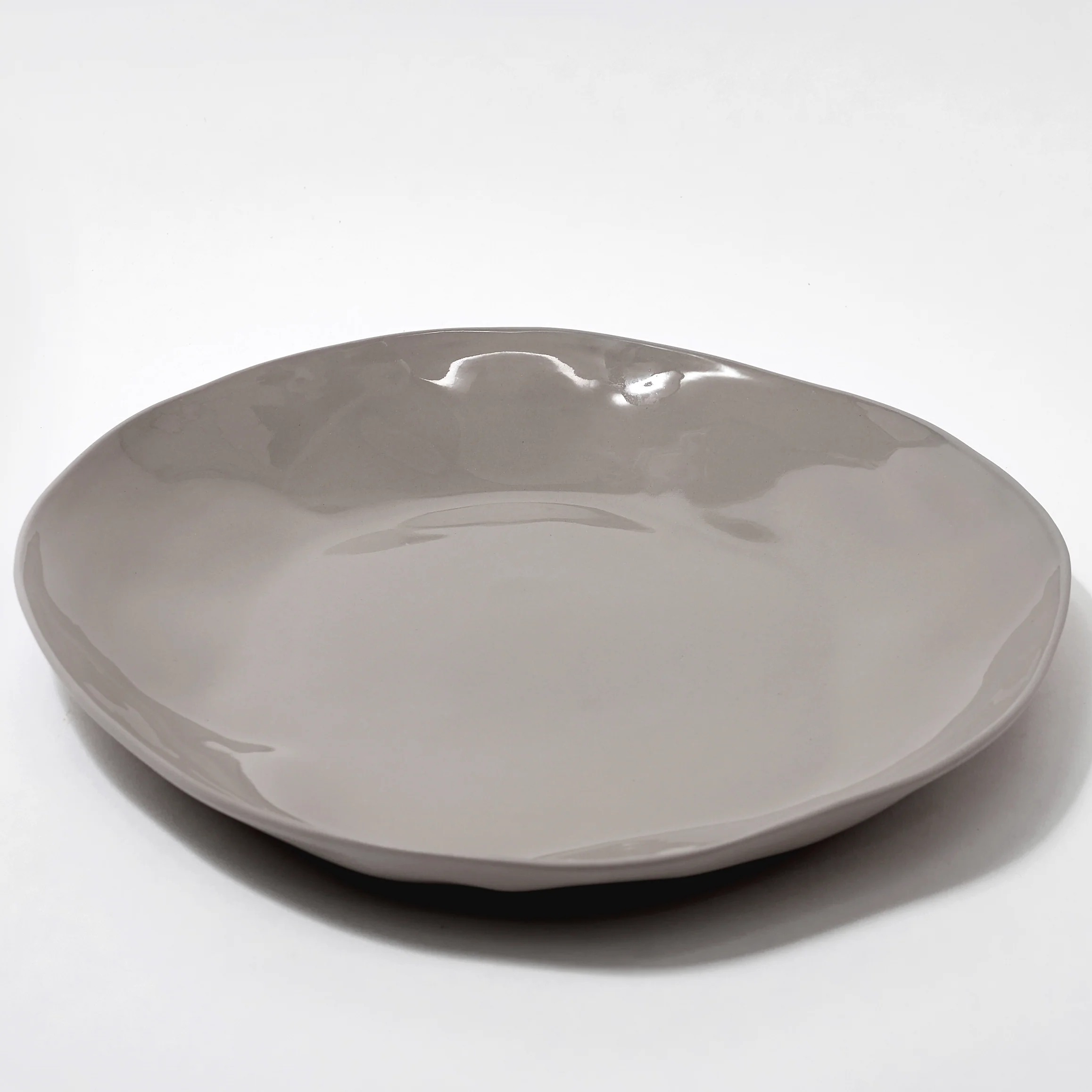 Organic Stoneware Round Platter - Image 3