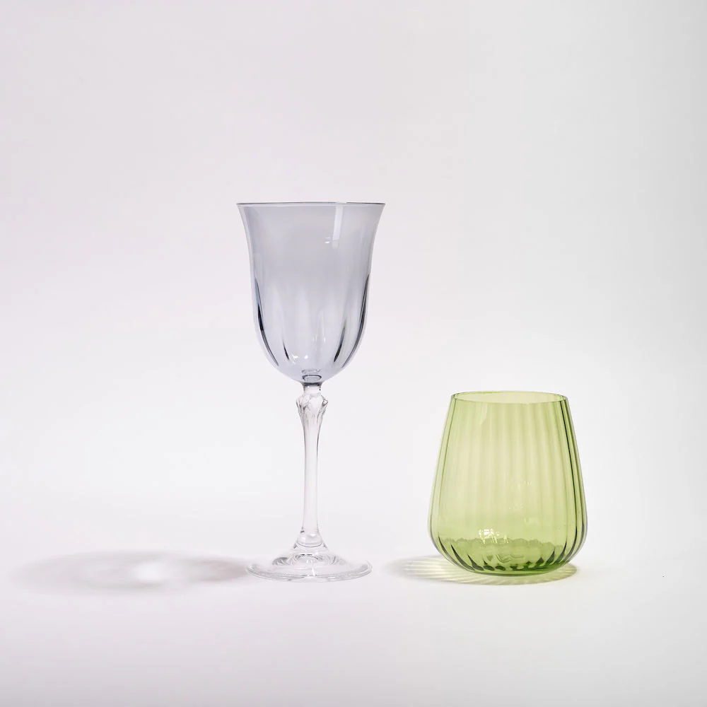 Pastel Colored Wine Glasses, Set of 6 - Image 3