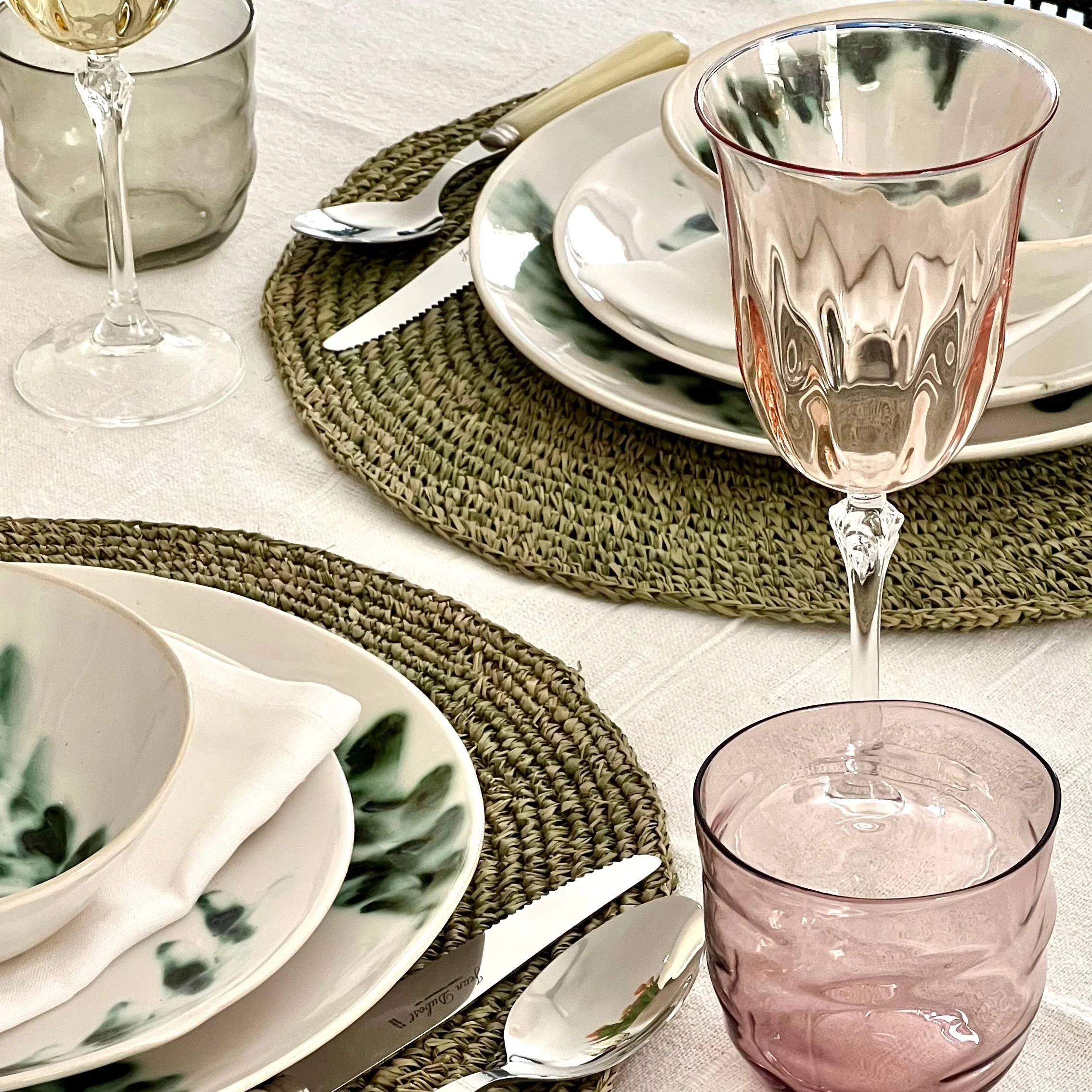 Pastel Colored Wine Glasses, Set of 6 - Image 6