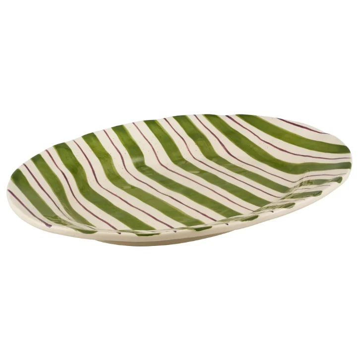 Stripes Serving Platter 45cm - Image 2