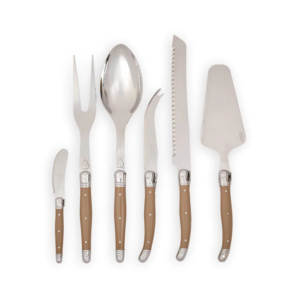 Serving Pieces, Taupe