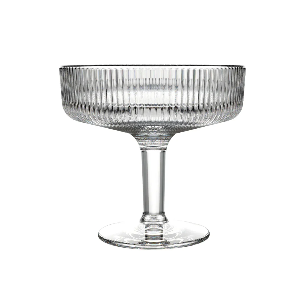 Stemmed dessert glass