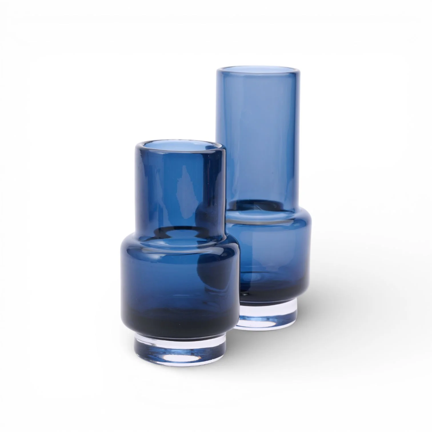 Blue Glass Vase - Image 3