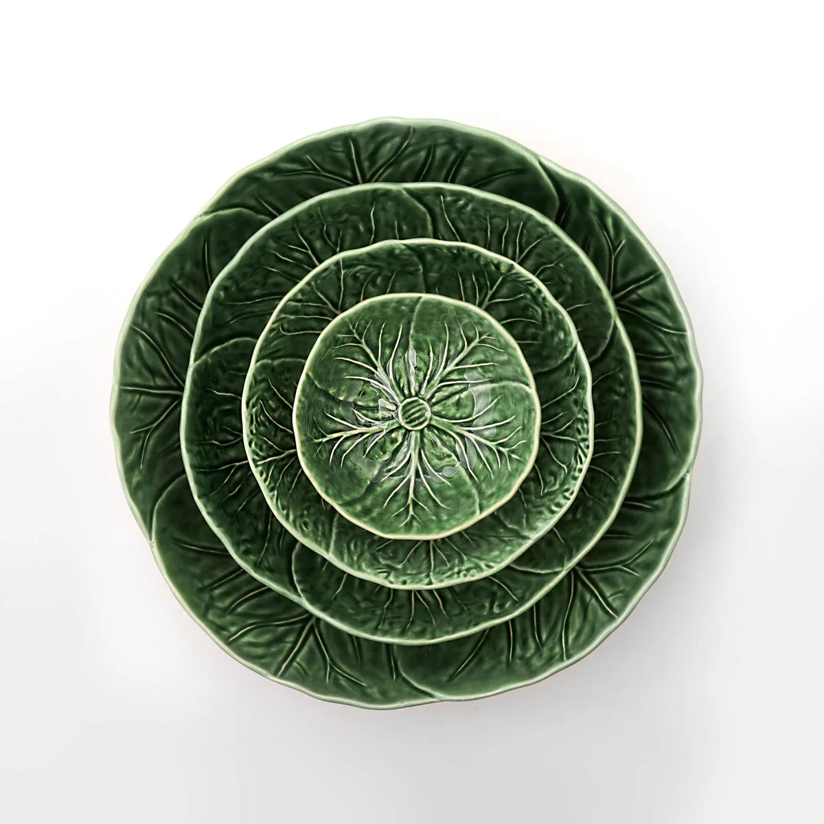 Verde Cabbage Serving Bowl 22.5 cm Green - Image 3